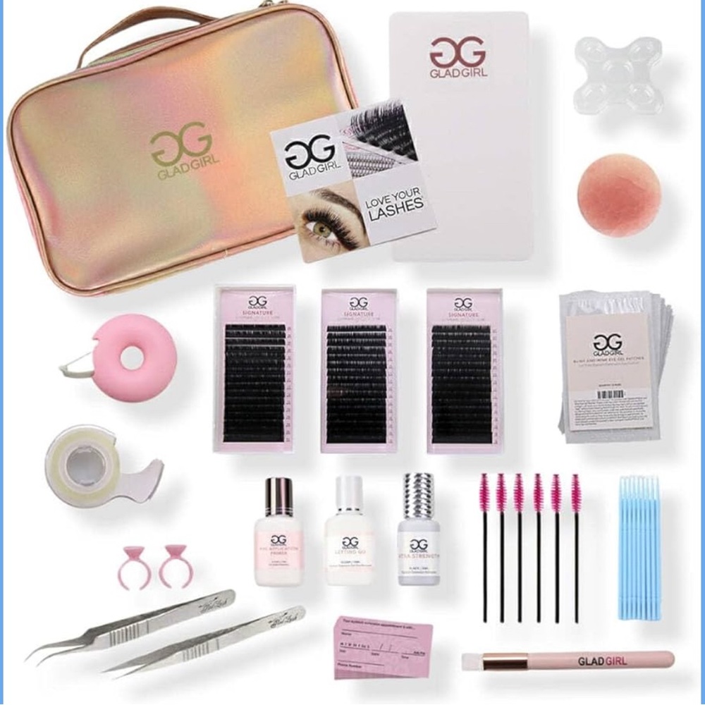 GladGirl Eyelash Extension Kit with Tools - Picture 3 of 3